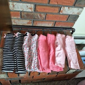 8 Touched by Nature Ditsy Floral Baby Leggins